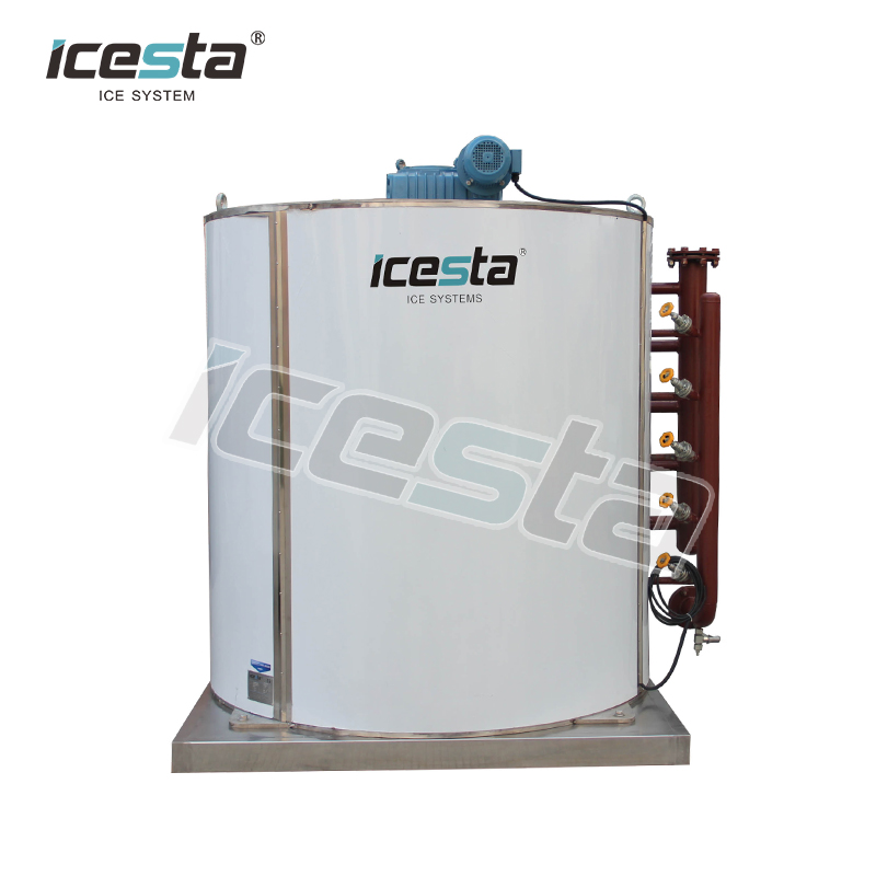 ICESTA Flake Ice Machine Evaporator of High Productivity Energysaving