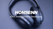 Honsenn Private Mould Active Noise Cancelling ANC Headset Customize OEM ODM High Quality Headphones