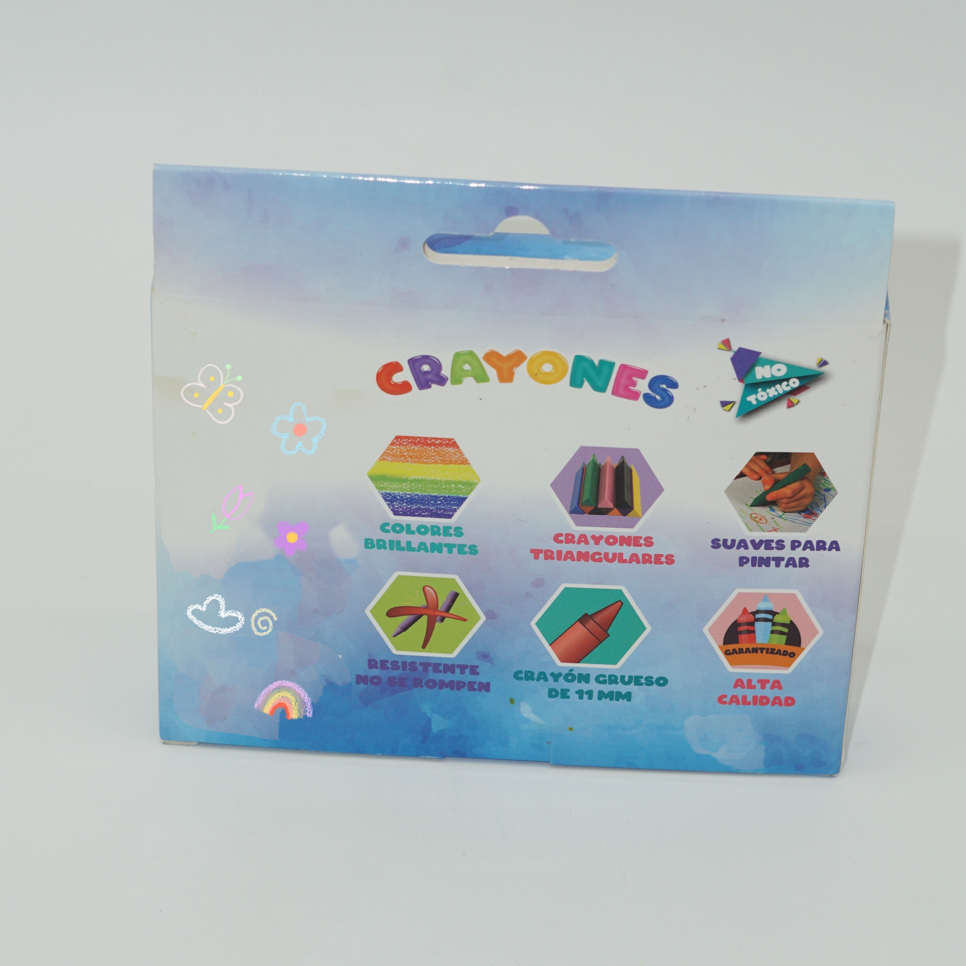 24 Colors Triangulares Jumbo Super Soft Crayons Set | Seeking