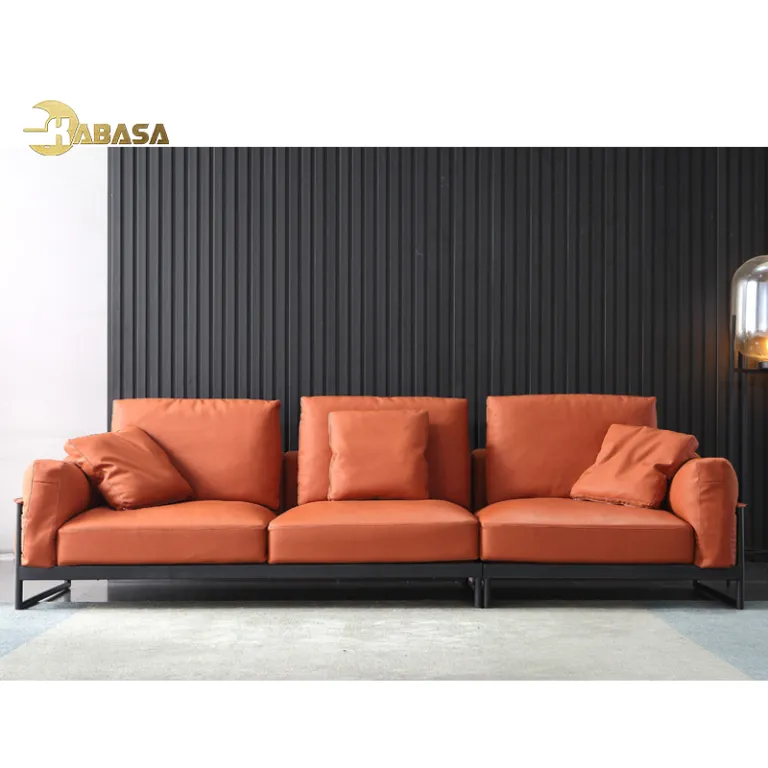 muebles de sofá naranja seccional moderno muebles de sofá naranja seccional moderno