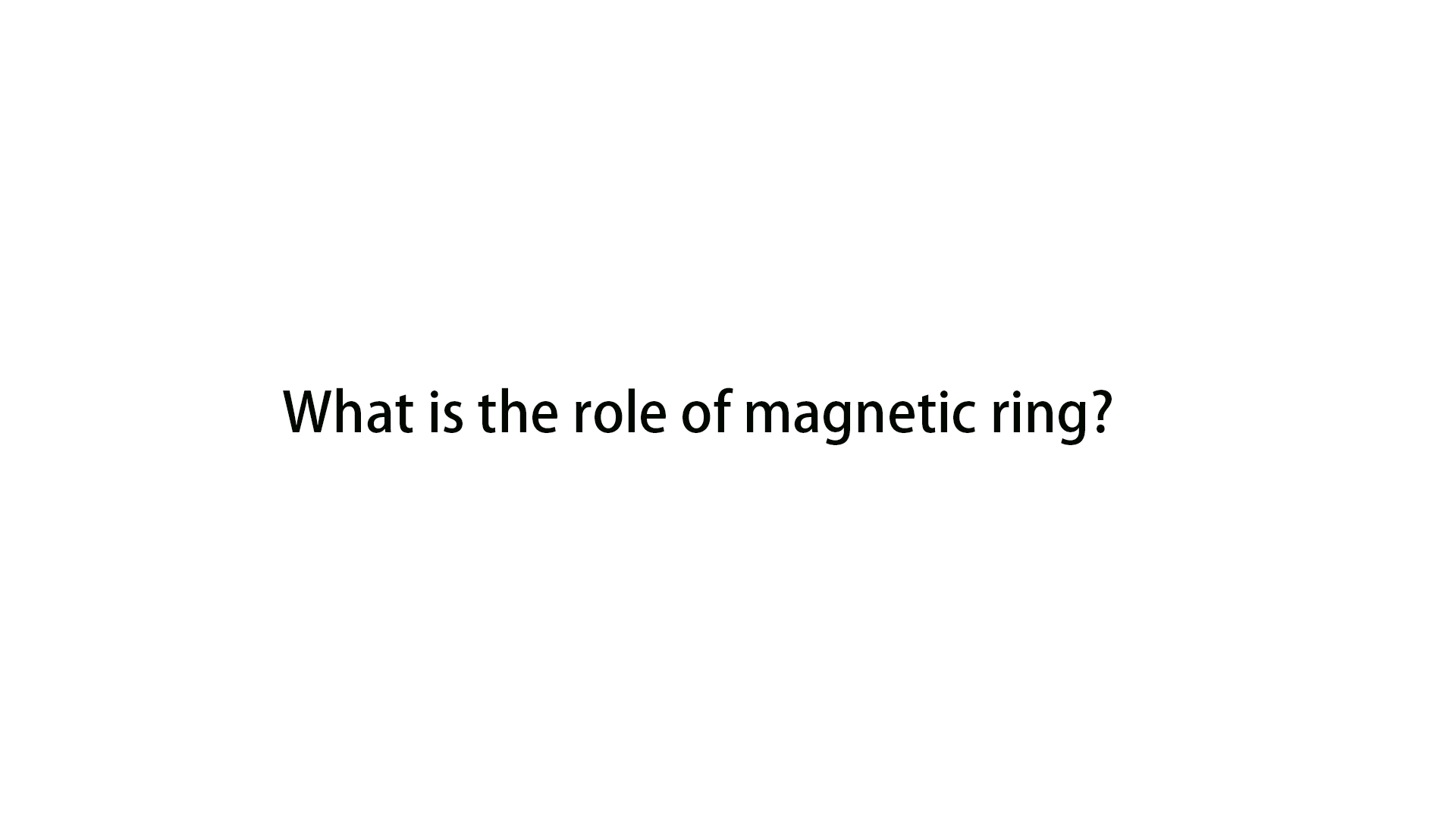 What is the role of ring? Lanfier