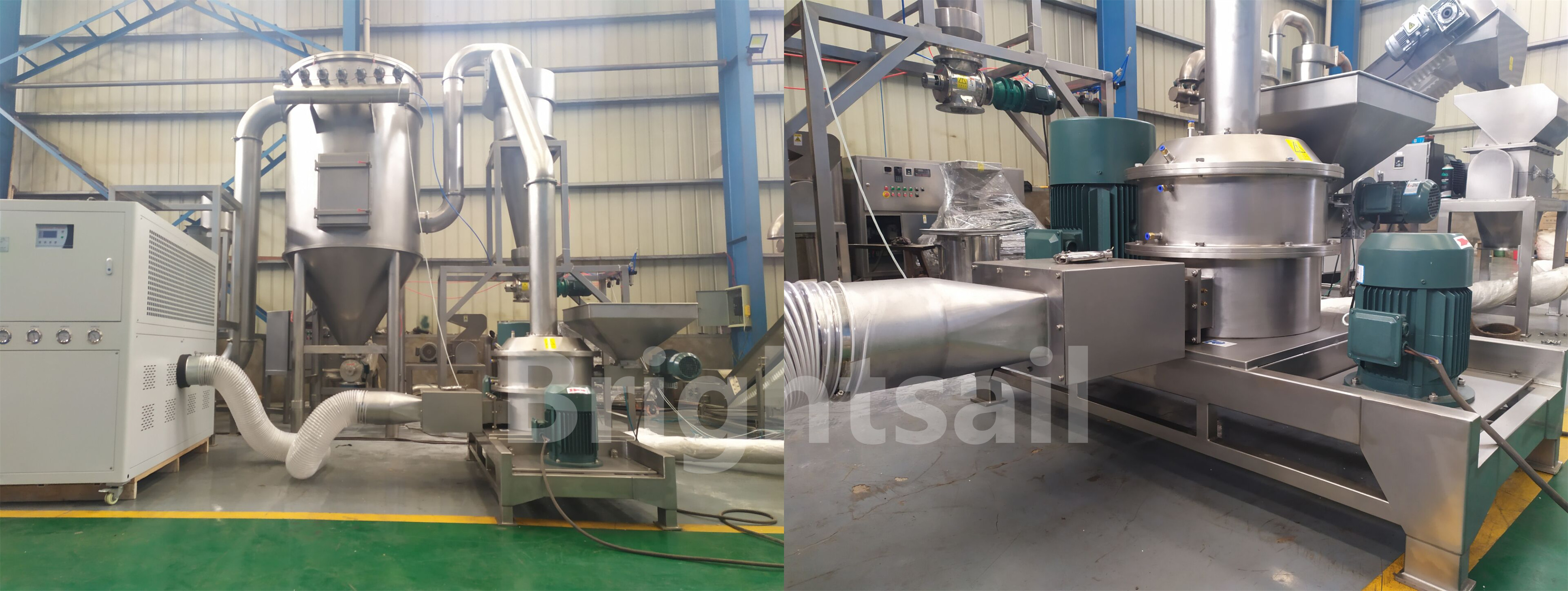 Eggshell Grinding Machine Eggshell Powder Making Machine Pulverizer Set