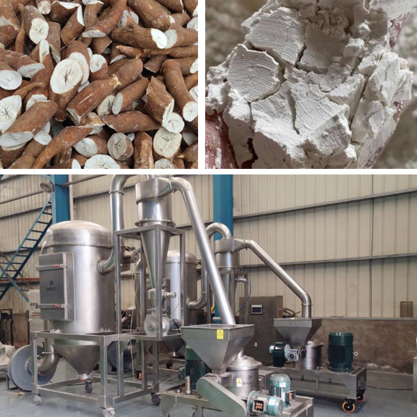  Best cassava flour grinding machine cassava flour mill Factory Price - Brightsail 