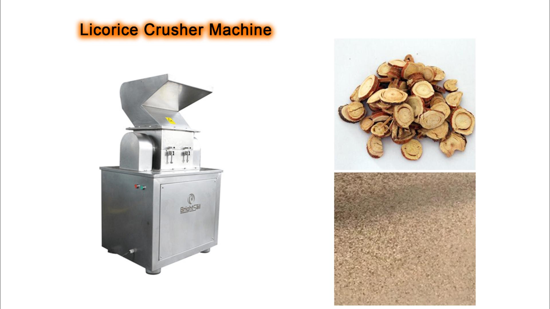 Licorice Crusher Machine
