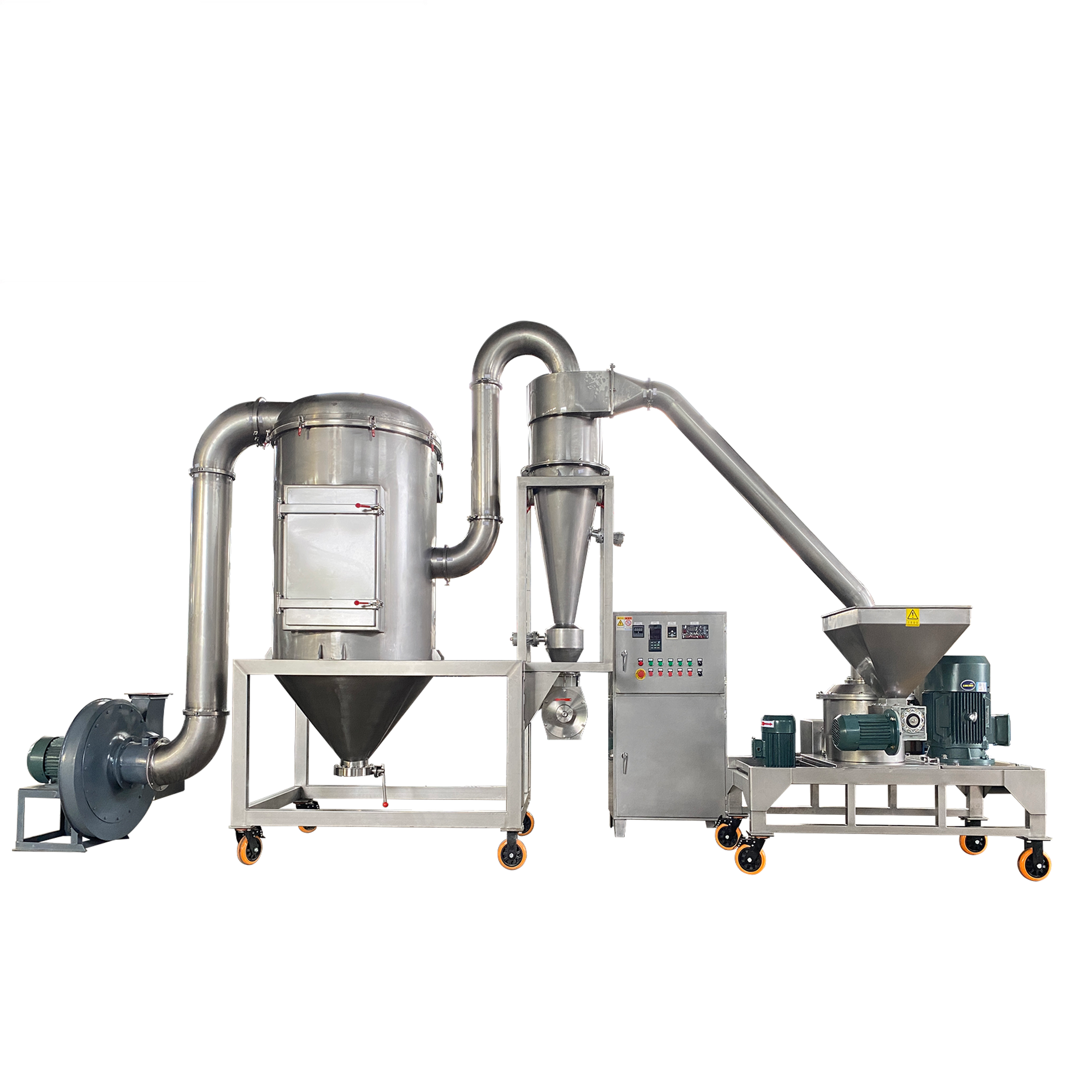 corn pulverizer set