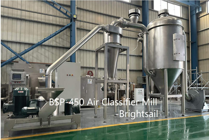 Chickpea air classifier mill