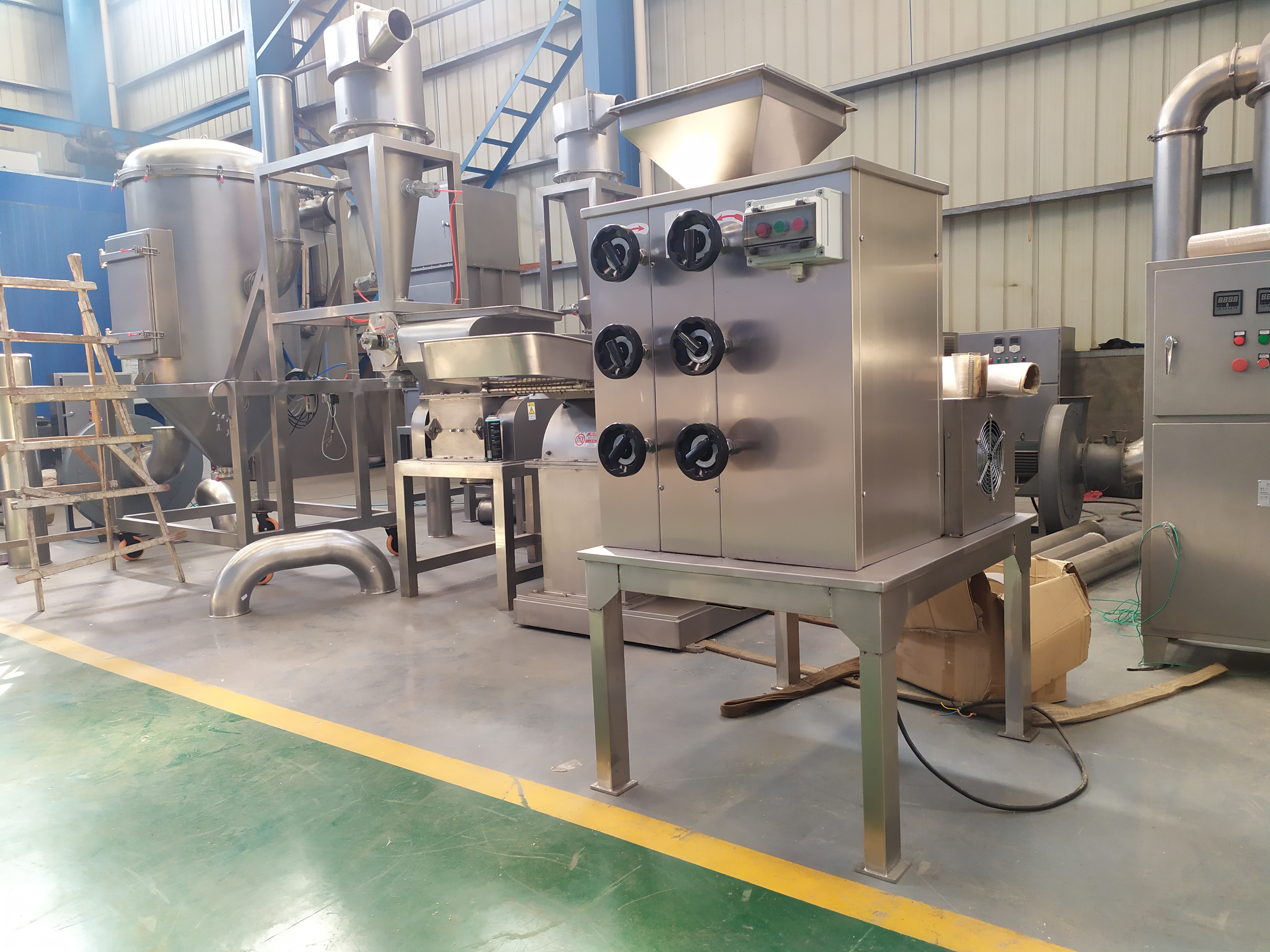 almond roller mill