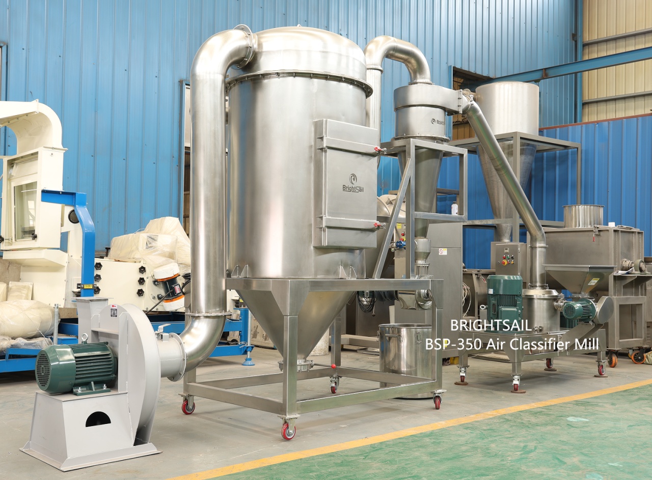 talc powder air classifier mill
