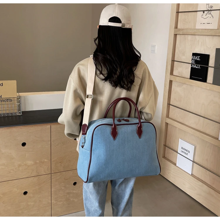 Borsa a tracolla in nylon di grande capacità da donna – borsa casual leggera e ipereabile per viaggi, lavoro e uso quotidiano del 2026 a $18.99