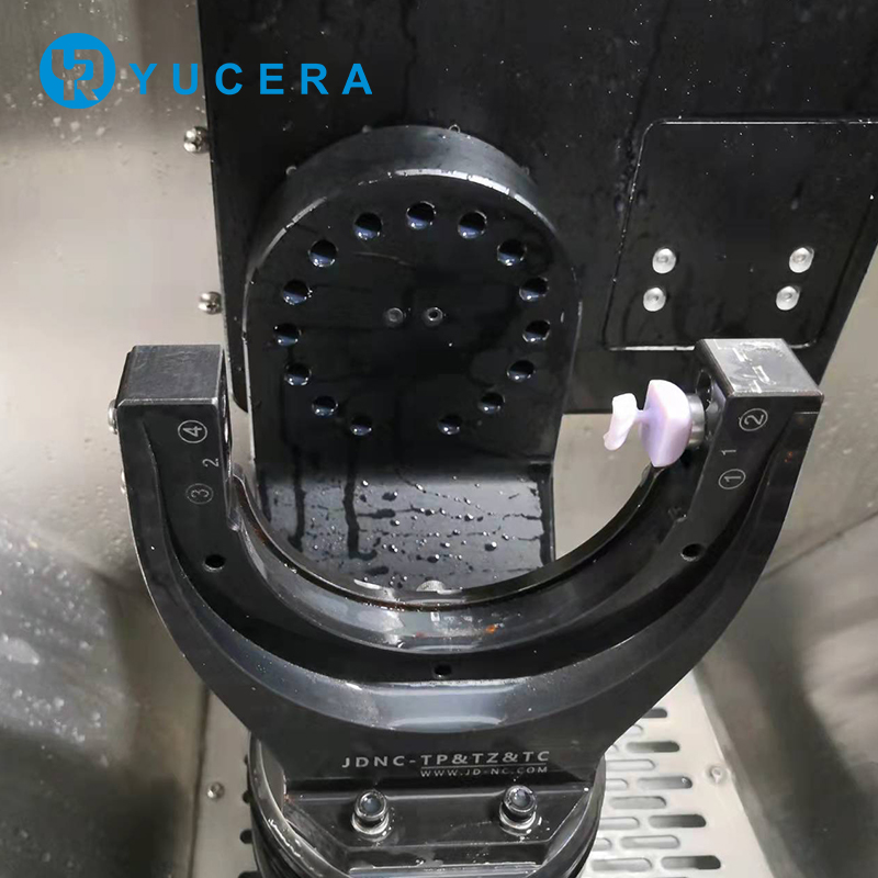 YUCERA Dental Milling Machine CNC CAD CAM Material GSL5T Implant