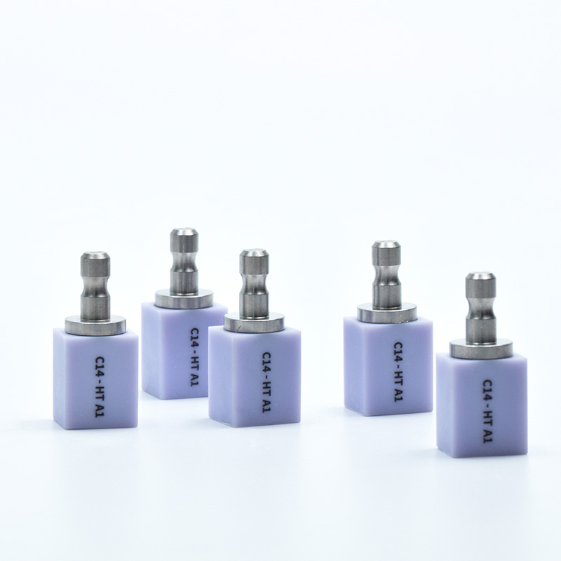 Yucera dental glass ceramic block lithium disilicate C14 cad cam block