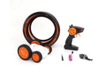 Big wheel stunt car racing car with double wheels function