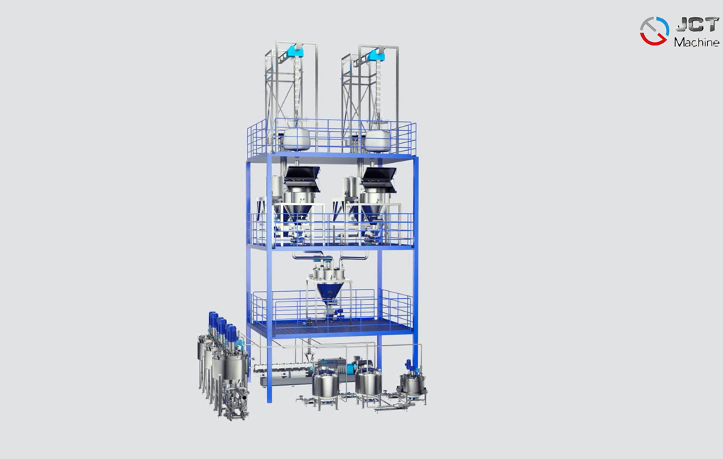 Twin-Screw Extruder Battery Slurry Processing System