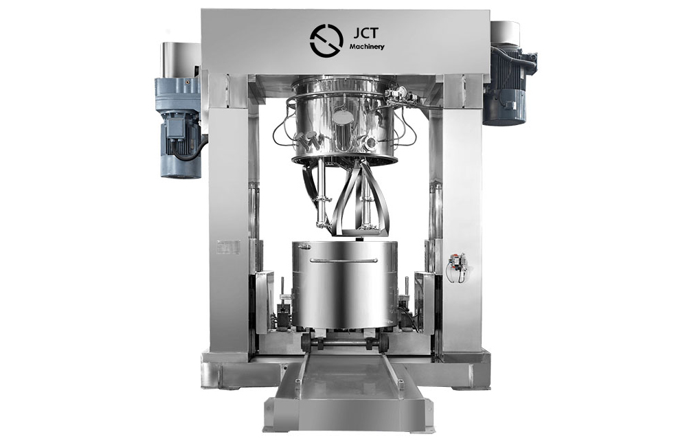 Dual-Shaft Mixer Battery Slurry Processing System