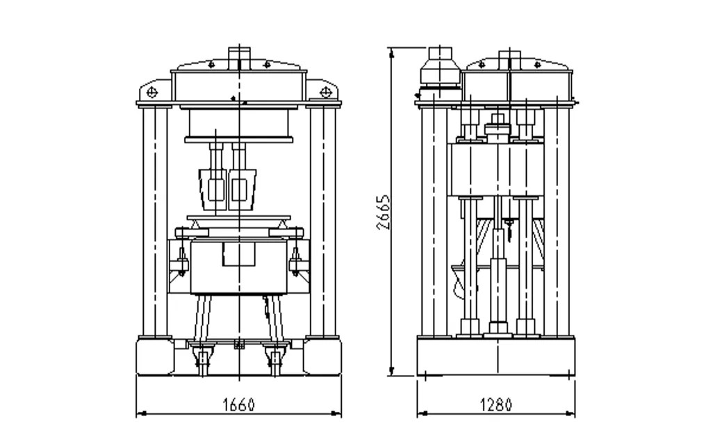 Structure of vertical kneader key components and functions JCT