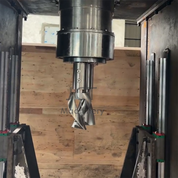 vertical kneader for dental resin vertical kneader