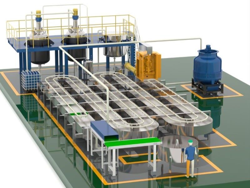 Complete Production Line For Pillows Hot Melt Glue | JCT Machinery ...