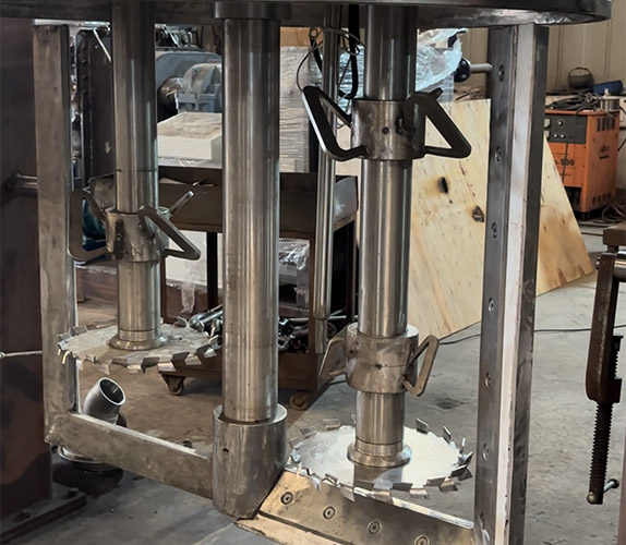 triple shaft mixer powerful dispersing mixer
