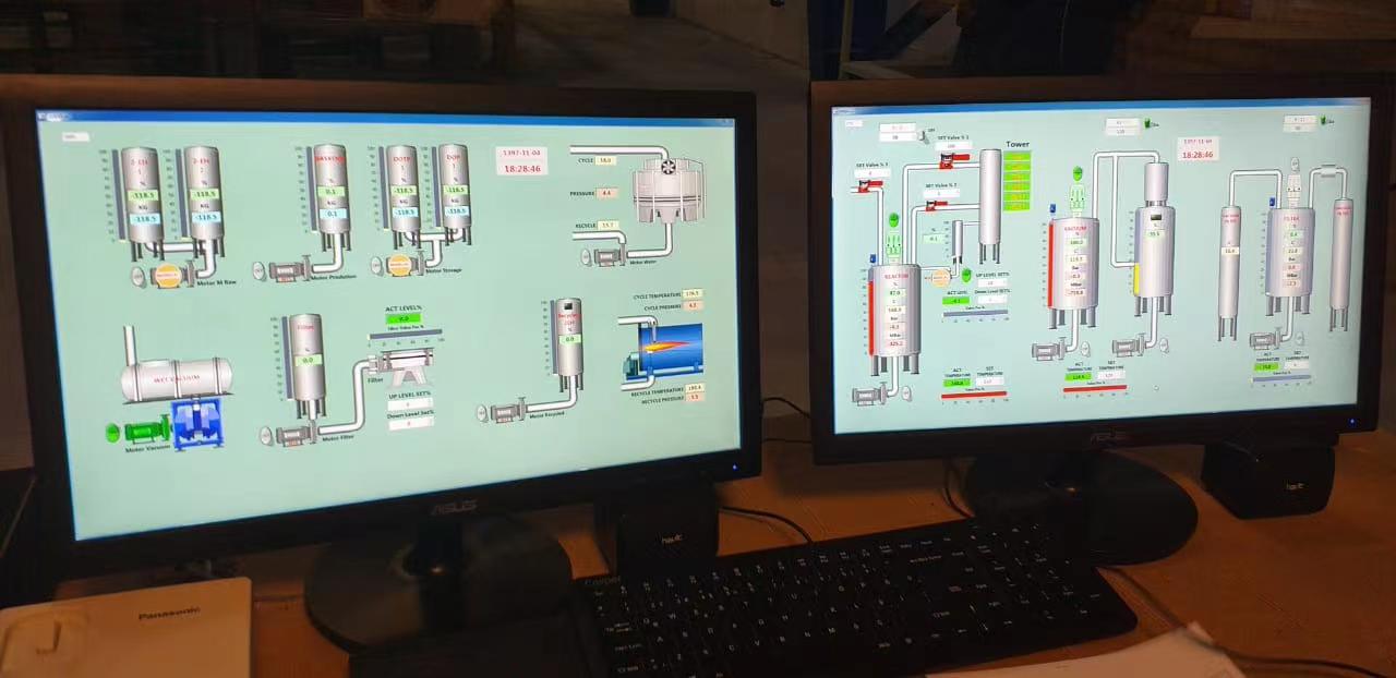 DOP production process DOP production line