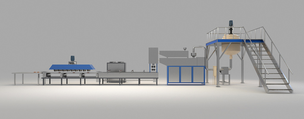 PUR hot melt glue production line hot melt glue production line