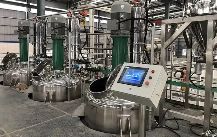 পিভিএ আঠালো উৎপাদন লাইন সরঞ্জাম PVA glue production line