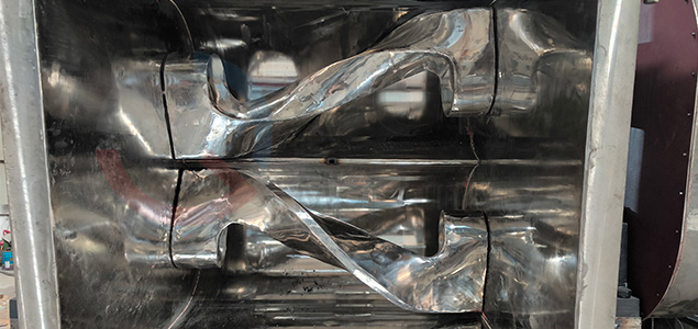 z-shaped blade z blade mixer