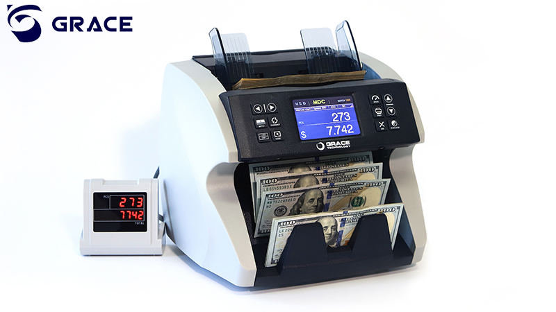 Best Quality GRACE Mix Value Bill Counters Machine EC1500