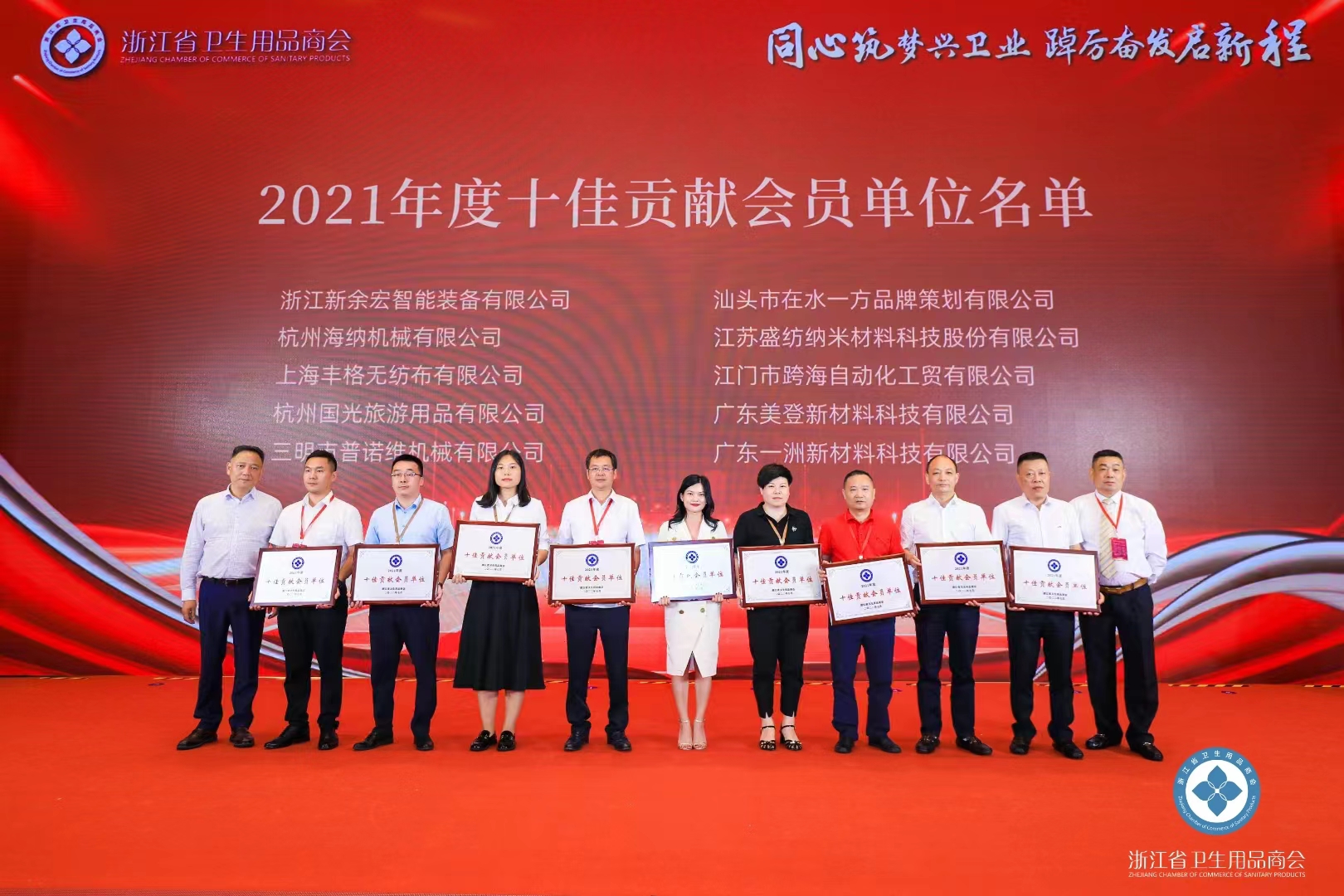 Intro to Work Report of the first Chamber of Commerce of Sanitary Products in Zhejiang Province Wahrheits