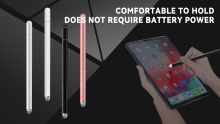 2 in1 Universal Capacitive Pen for iPhone iPad Android Table