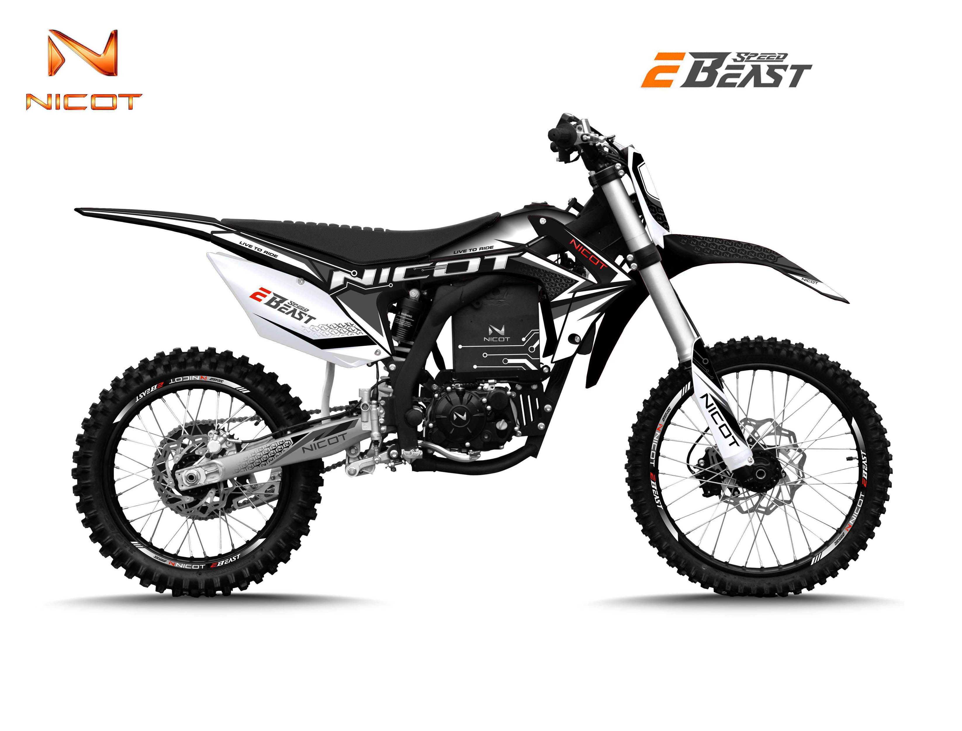Nicot eBeast 12kw Electric Dirt Bike for Adults
