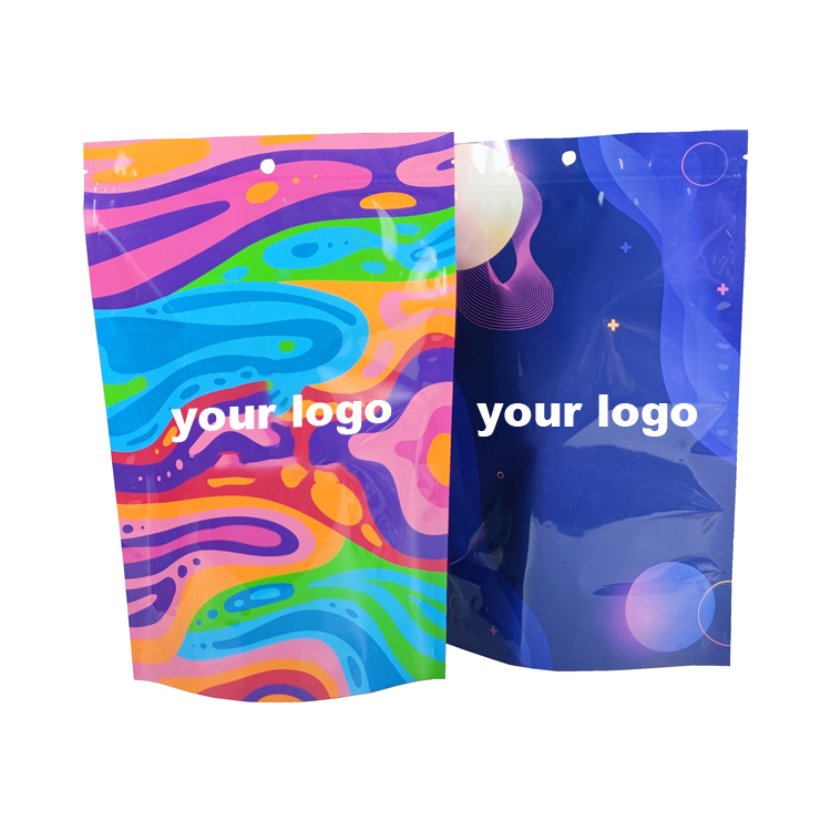 Quality 3.5g 7g 14g 1oz 1lboil Laminated Mylar Zipper Packaging cookie