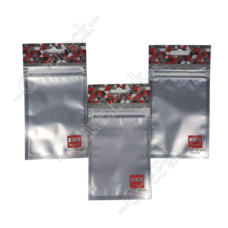Plaphy 100 Sacchetti Mylar in Alluminio Stand-Up Richiudibili con Zip, Buste Ermetiche Autoportanti e Opache per Alimenti, Confezionamento e Conservazione Caffè, Tè e Caramelle (Bianco, 14 x 20 cm
