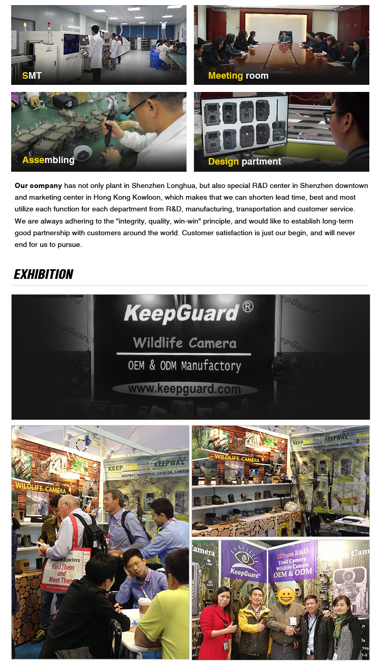 Keepguard wildlife hunting trail monitoring bird camera with macro lens