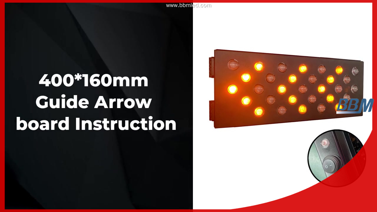 Quality led arrow sign board company | BBM Traffic Light