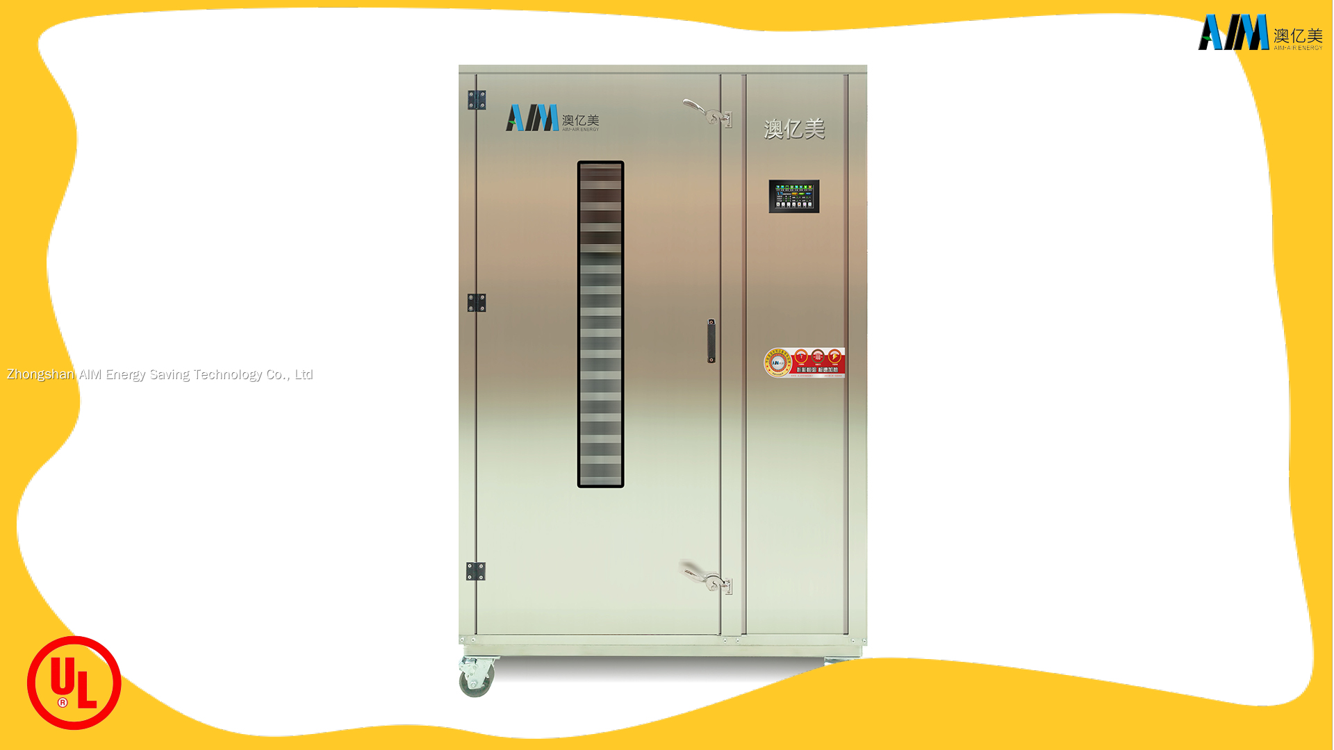 Energy Saving Stainless Steel Tray Dryer for Food & Fish