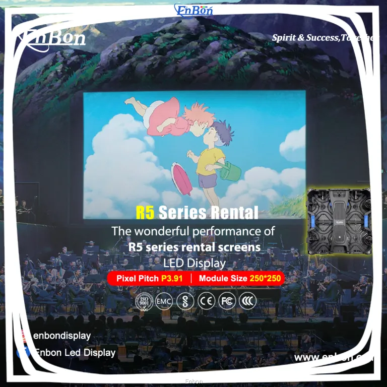 industry-leading giant led screen rental at discount | Enbon