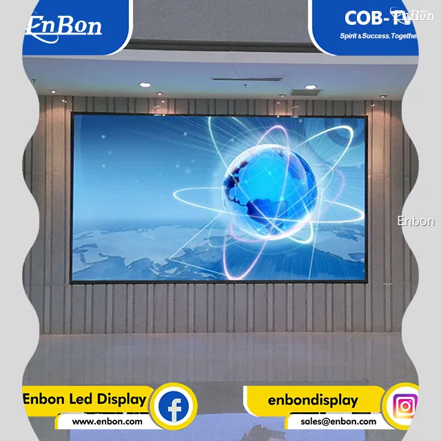 شاشة عرض LED شهيرة للإعلان عن مصنع خارجي | إنبون