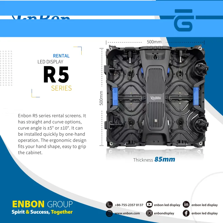 fábrica de alquiler de pantallas led gigantes de alta calidad | Enbón