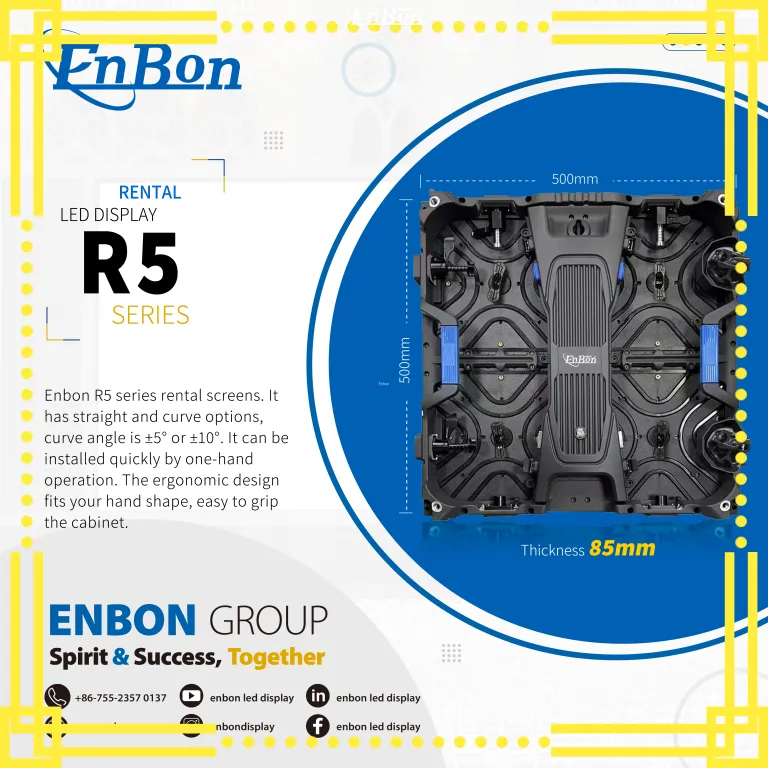 popular outdoor led sign rental factory | Enbon