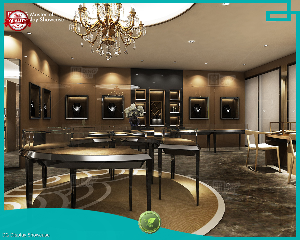 DG Display Showcase | high end wall mounted showcase designs ...