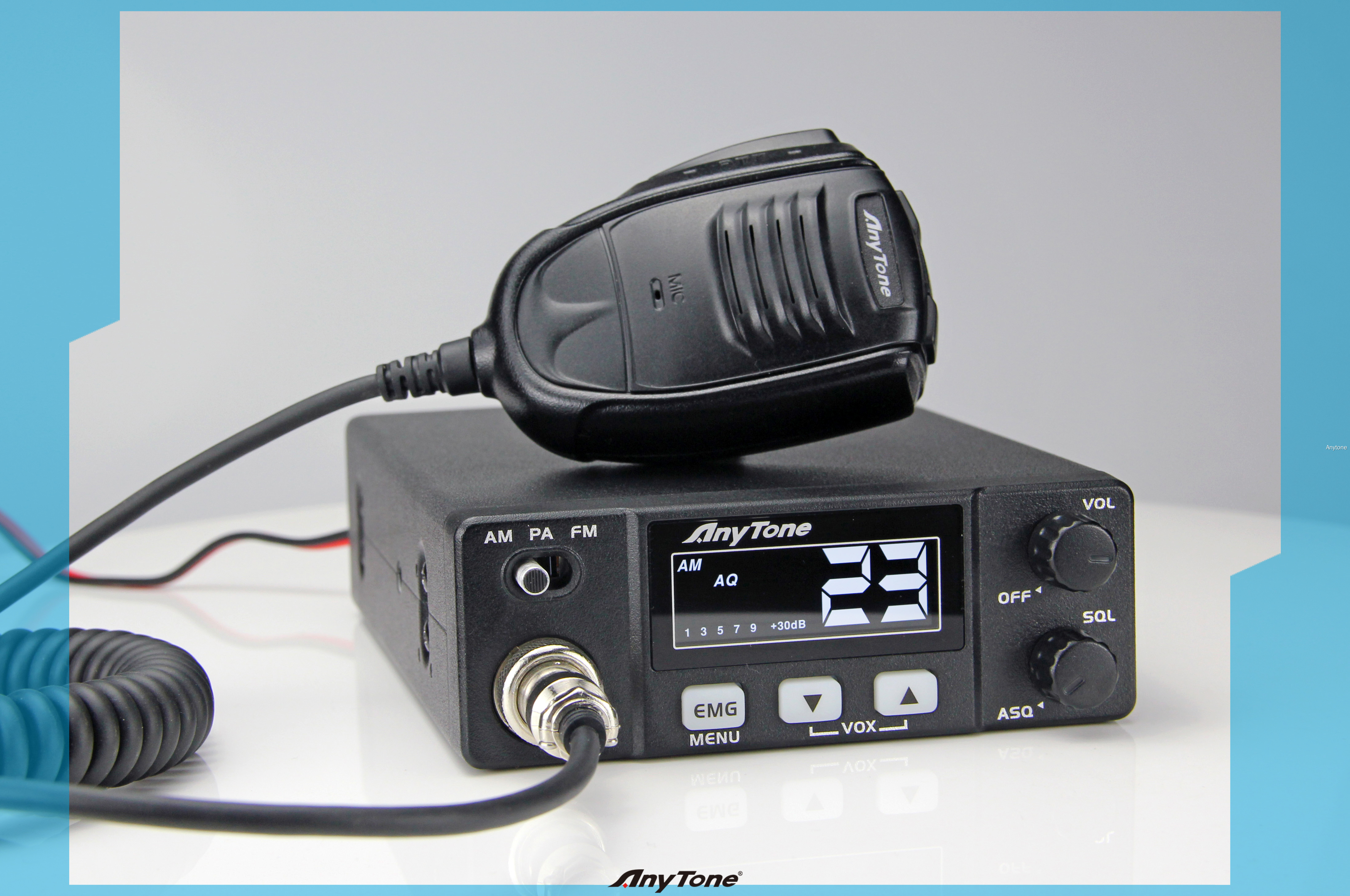 Low Cost CB Radio 4W Power | VOX Function | 26.965-27.405MHz