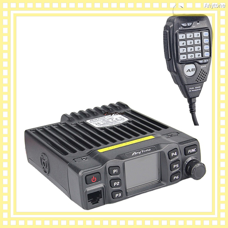 Multiband Cellular Radios Anytone AT-778UV Dual Band Mobile Radio