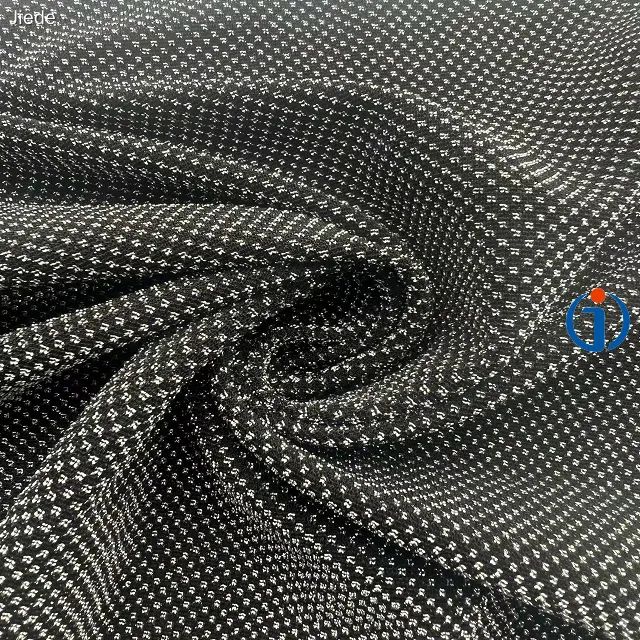 Lurex Metallic Dress Fabric in Black - By The Yard