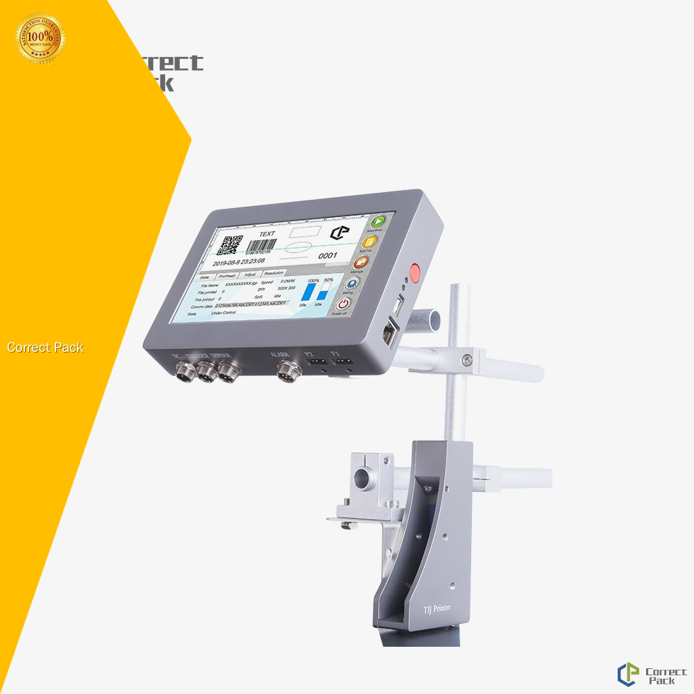 standard control print thermal inkjet printer for Correct Pack