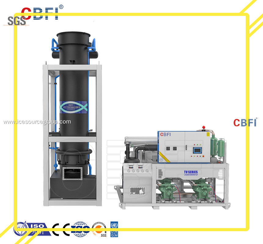 congratulou-se com o fabricante de tubo de gelo para a planta de venda