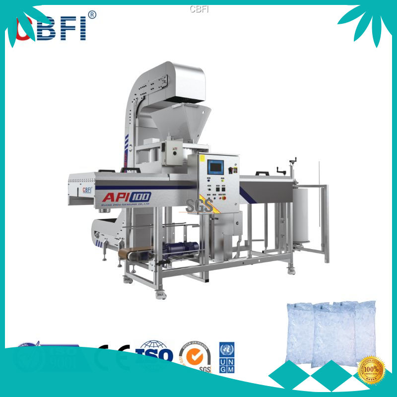 CBFI | large capacity automatic ice packing machine free design