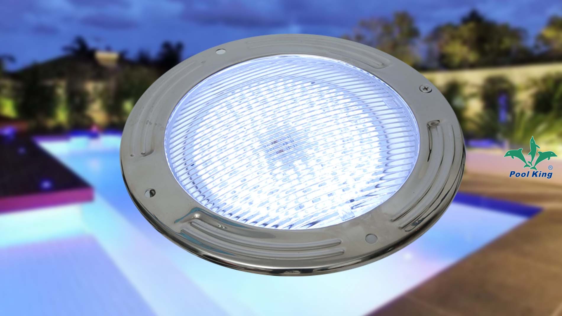 New pool skimmer led light factory Poolking