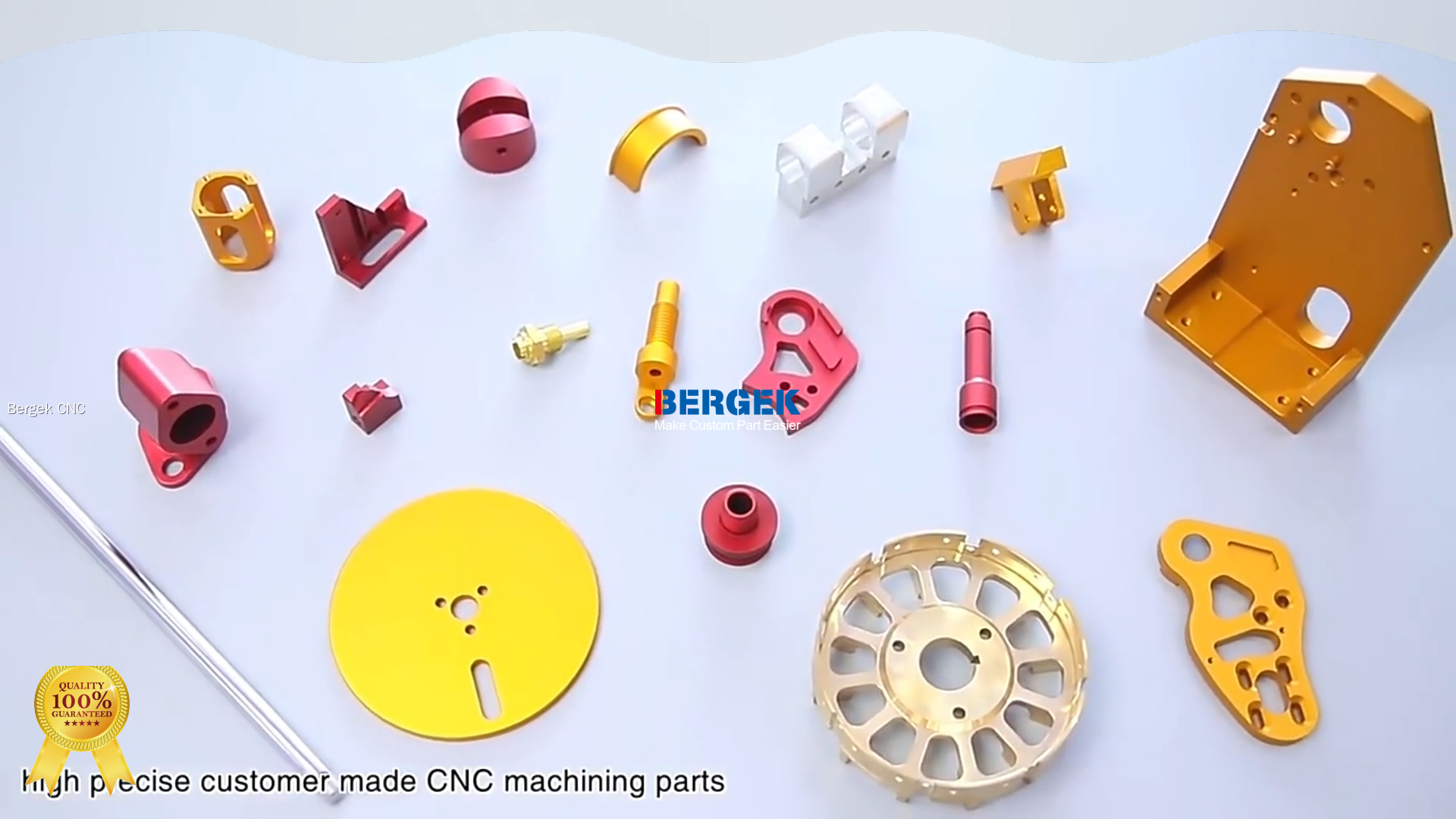 Parti in alluminio CNC ad alta precisione