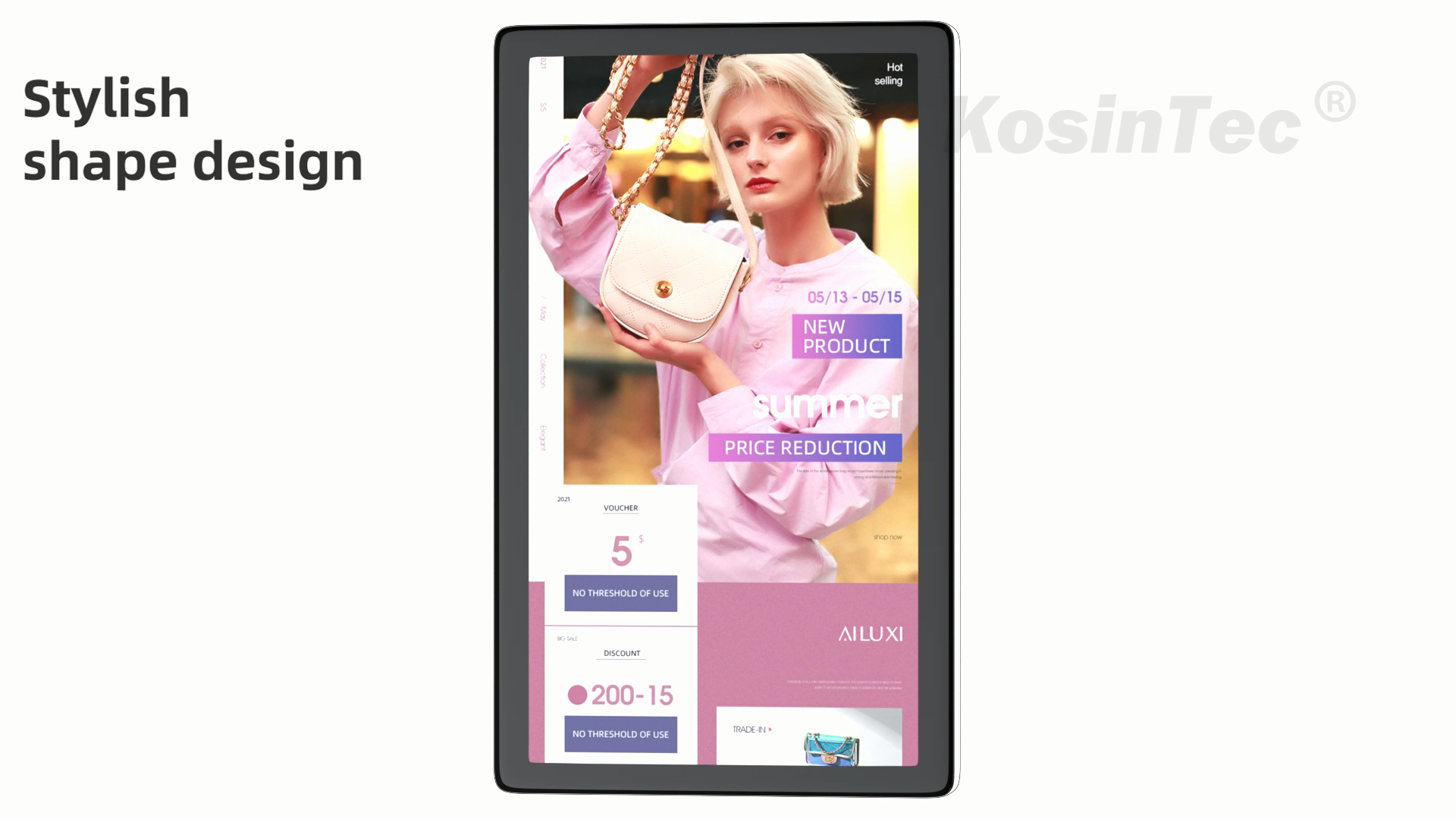 23.1'' Ultra Wide Stretched Bar LCD