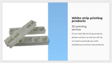 Wholesale Quality White strip printing products with good price - 3D SHAPING